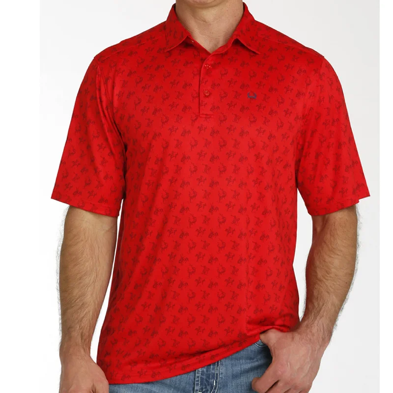 Men's western boots with a high - quality leather upper and a suede liningCinch Men's Red & Brown ArenaFlex Polo Men's western boots with a high - quality leather upper and a suede liningCinch Men's Red & Brown ArenaFlex Polo