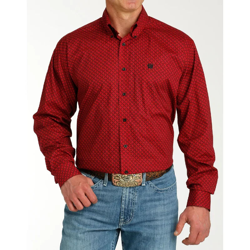 Men's western boots in a rich brown or black leatherCinch Men's Red Diamond Long Sleeve Men's western boots in a rich brown or black leatherCinch Men's Red Diamond Long Sleeve