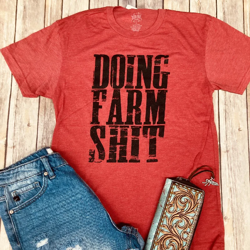 Men's western boots with a traditional western boot silhouette and a polished shineTexas True Doing Farm Shit Tee Men's western boots with a traditional western boot silhouette and a polished shineTexas True Doing Farm Shit Tee