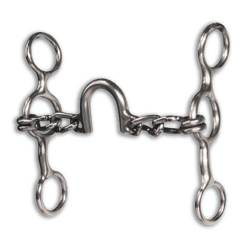 Men's western boots with a decorative concho belt and buckleProfessional's Choice Equisential Short Shank Ported Chain Men's western boots with a decorative concho belt and buckleProfessional's Choice Equisential Short Shank Ported Chain