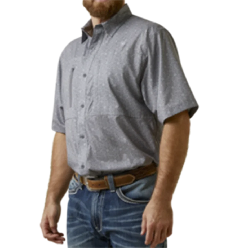 Men's western boots with a decorative inlay on the toe and heelAriat Men's Short Sleeve VentTEK Cloud Croft Classic Fit Men's western boots with a decorative inlay on the toe and heelAriat Men's Short Sleeve VentTEK Cloud Croft Classic Fit