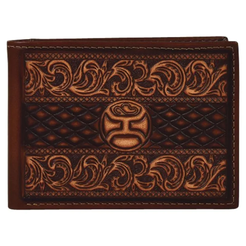 Western - style men's boots with intricate tooling and stitchingHooey Trenditions Tooled Bifold Western - style men's boots with intricate tooling and stitchingHooey Trenditions Tooled Bifold