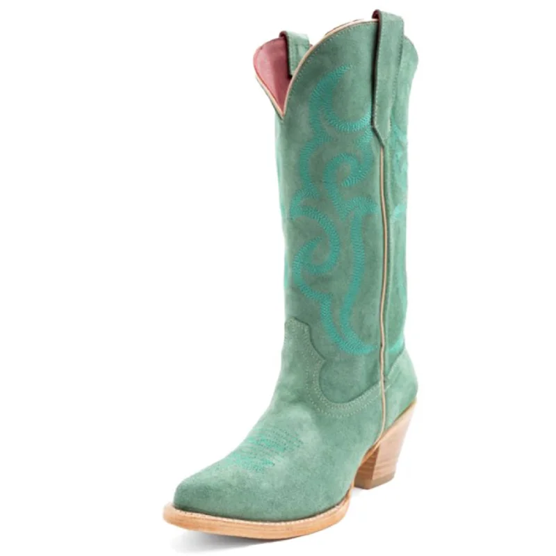 Men's western boots with a high - quality leather upper and a suede liningFerrini Women's Roughout Quinn Western Boots Men's western boots with a high - quality leather upper and a suede liningFerrini Women's Roughout Quinn Western Boots