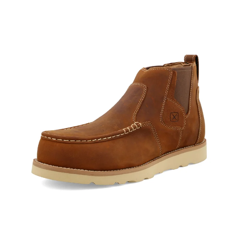Men's western boots with a traditional western boot silhouette and a polished shineTwisted X Men's 4" Nano Toe Wedge Men's western boots with a traditional western boot silhouette and a polished shineTwisted X Men's 4" Nano Toe Wedge