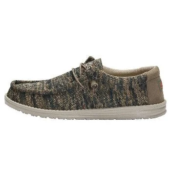 Western - style men's boots with intricate tooling and stitchingHey Dude Wally Sox Woodland Camo Western - style men's boots with intricate tooling and stitchingHey Dude Wally Sox Woodland Camo