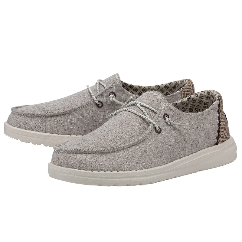 Western - style men's boots with intricate tooling and stitchingHey Dude Wendy Chambray Woven Java Western - style men's boots with intricate tooling and stitchingHey Dude Wendy Chambray Woven Java