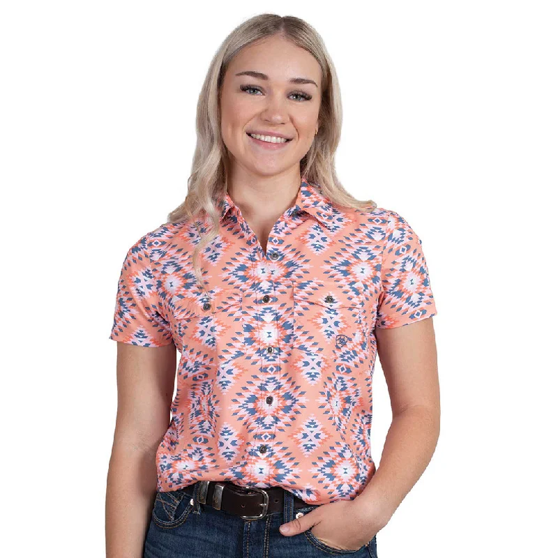 Men's western boots with a concho - studded strap and a pointed toeAriat Womens Short Sleeve VentTEK Orange & Blue Aztec Men's western boots with a concho - studded strap and a pointed toeAriat Womens Short Sleeve VentTEK Orange & Blue Aztec